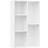 vidaXL Book Cabinet Book Shelf 80cm