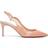 Christian Louboutin Patent leather slingback pumps beige