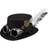 Boland Specspunk Hat with Glasses and Gears for Women Black