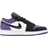 Nike Air Jordan 1 Low GS - White/Black/Court Purple