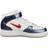 Nike Air Force 1 Mid QS M - White/University Red/Midnight Navy