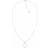 Tommy Hilfiger Heart Necklace - Silver/Transparent