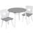 WOLTU Kids Wooden Table & Chairs Set