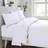 Sleepdown Super Soft Bed Sheet White (200x150cm)