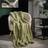 Brentfords Teddy Blankets Green (200x150cm)