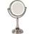Freemans LED Light Standing Cosmetic Mirror Silver