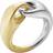 Georg Jensen Large Reflect Link Ring - Gold/Silver