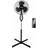 Remote Control Standing Pedestal Stand Fan Adjustable Oscillating Rotating