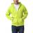 Gildan Men's Fleece Zip Hoodie Sweatshirt - Green