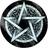 Grindstore Pentagram Star Circular Chopping Board