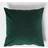 Homescapes Luxury Soft Velvet Complete Decoration Pillows Green