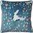 Paoletti Georgiana Botanical Crane Motif Complete Decoration Pillows Blue