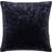 Paoletti Ripple Pressed Complete Decoration Pillows Black