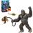 MonsterVerse Skull Island 6'' Ferocious Kong with Helicopter