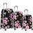 Rockland Vision Polycarbonate/ABS Carry On Spinner Luggage