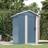 vidaXL Shed Anthracite/Green/Gray 49.6"x38.4"x69.7" Galvanized Steel (Building Area )