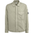 C.P. Company Chrome-R Zipped Overshirt - Silver Sage/Brown