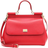 Dolce & Gabbana Medium Sicily Handbag - Red