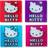Silver Buffalo Sanrio Hello Kitty Coaster 4pcs