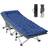 Seeutek Davyn Outdoor Folding Camping Cot for Camp with Carry Bag 1200D Oxford Portable Sleeping Camping Cot