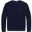 Polo Ralph Lauren Cable Knit Wool Cashmere Crewneck Sweater - Hunter Navy