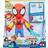 Hasbro Marvel Spidey and His Amazing Friends Electronic Suit Up Spidey, 10-Inch Action Figure, Preschool Toys for Kids Ages 3 and Up