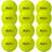 Diadem Premier Power Pickleballs 12-Pack, Green/Yellow