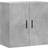 vidaXL 60x31x60cm Concrete Grey Wall Cabinet 60x60cm