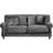 Beliani Eike Grey Sofa 186cm 3 Seater