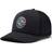 Quiksilver Men's Black Groundswell Trucker Snapback Hat