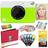 Kodak Printomatic Instant Camera Green Art Bundle Zink Paper Scissors Scrapbook Album & More