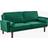 GRS Sutton Green Velvet Sofa 197.5cm 3 Seater