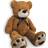 Monzana Giant Teddy Bear Light Brown 150cm
