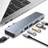 SZPACMATE USB C Hub 7 in 2 for MacBook Air Pro M1, USB C Adapter with 4K HDMI, USB 3.0, SD/TF Card Reader, USB C port (100W PD), Thunderbolt 3 for 13 ", 15" and 16 "MacBook Pro and MacBook Air 2020/2019/2018