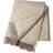 Scandi Living Sandstone Blankets Beige (180x130cm)