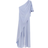 River Island Bridesmaid Drape Shoulder Jumpsuit - Blue