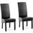 Fromm & Starck Upholstered Black Chair 2pcs