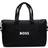 BOSS Contrast-logo Holdall With Signature-stripe Handles
