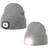 Chillouts Cuffed Beanie with LED grey One