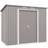OutSunny 7 4ft Metal Storage Shed Double Door & Ventilation (Building Area )