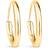 Fraser Hart Sleeper Hoop Earrings - Gold