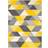 Oriental Weavers Geometric Yellow, Grey 80x150cm