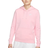 Nike Sportswear Club Fleece Women's Pullover Hoodie - Soft Pink/White