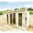 17ft Combi Pent Summerhouse with Side Shed (Building Area )