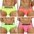 Shein Jockmail 4pcs/Set Men'S Sporty Triangular High Cut Mesh Breathable Sexy Low-Rise Underwear