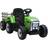 Homcom Tractor with Detachable Trailer 12V
