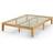 Zinus Moiz Solid Wood Bed Frame 135.9x189.2cm