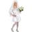 Horror-Shop White Bride Me's Costume