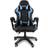 Bigzzia Gaming Chair with Adjustable Headrest and Lumbar Support - Black/Blue