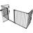 Gr8 Home Metal Panel Fireplace Fence Large